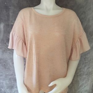 Maurices Light Dusty Pink Knit Top